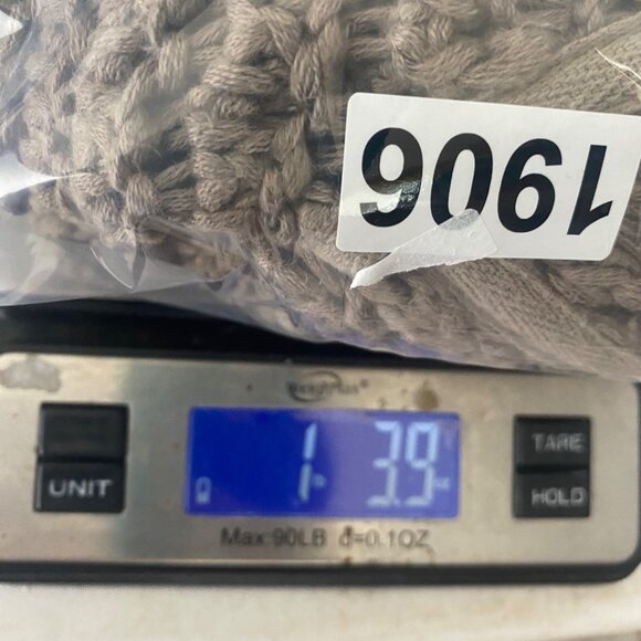 Chicos Chunky Knit Cardigan Sweater Womens M Beige Neutral Granny Cottagecore - Picture 8 of 8